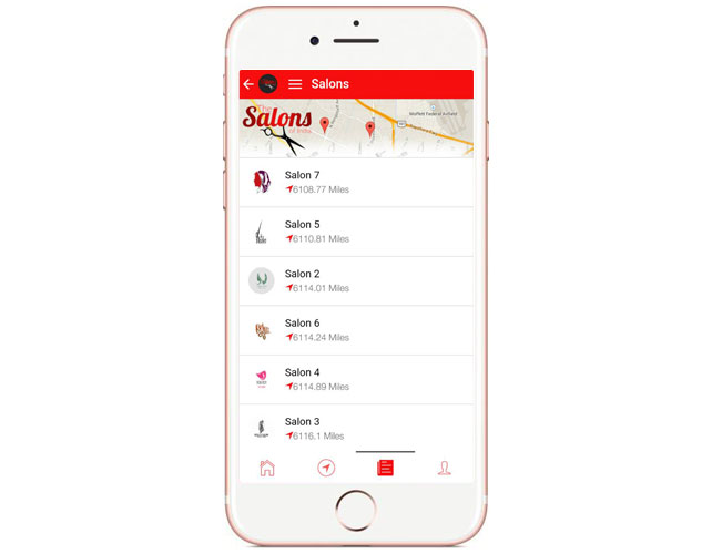 Salons and Beauty Parlours Iphone App